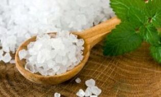 bagni di sale per trattare i funghi