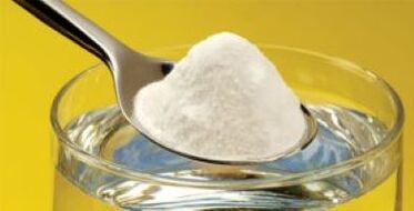 bicarbonato di sodio per trattare i funghi